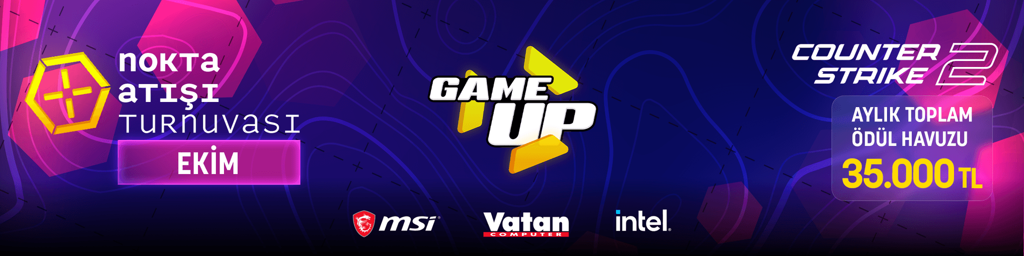 GAME UP: Nokta Atışı Online Turnuvası #25 cover